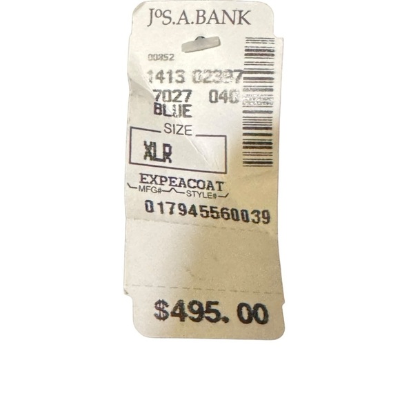 Jos A Bank NWT Mens Wool Pea Coat size XL - Picture 5 of 12